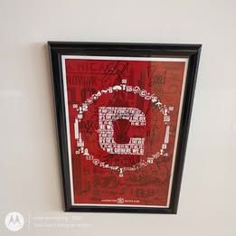 Chicago Fire FC Signed Commemorative Art Print - Framed